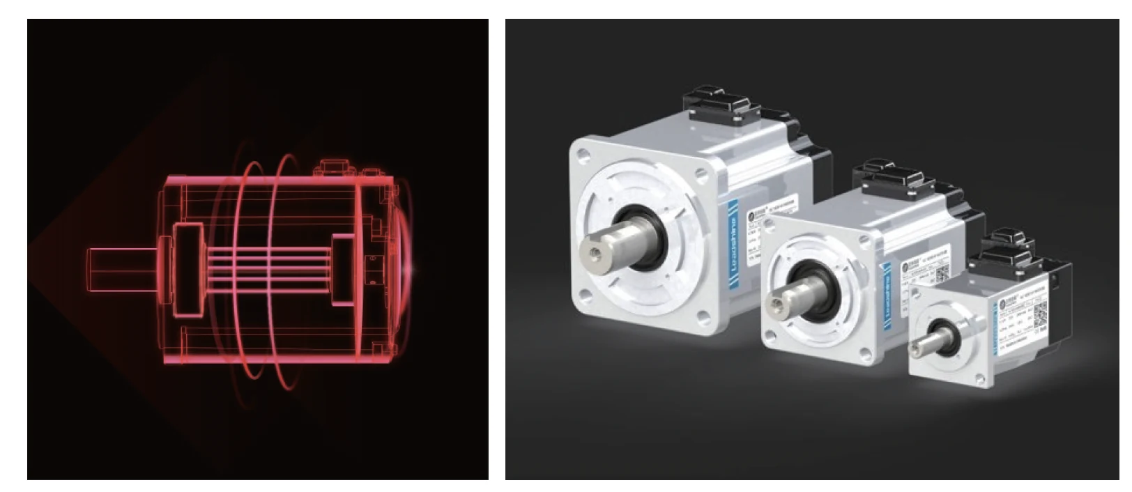 AC servo motor technology used in Mira S RF configurations