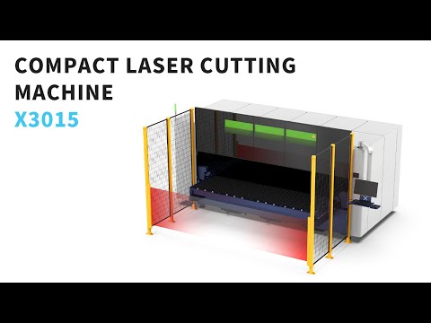 Videovorschau: HSG 3015X Faserlaser-Schneidanlage – Video