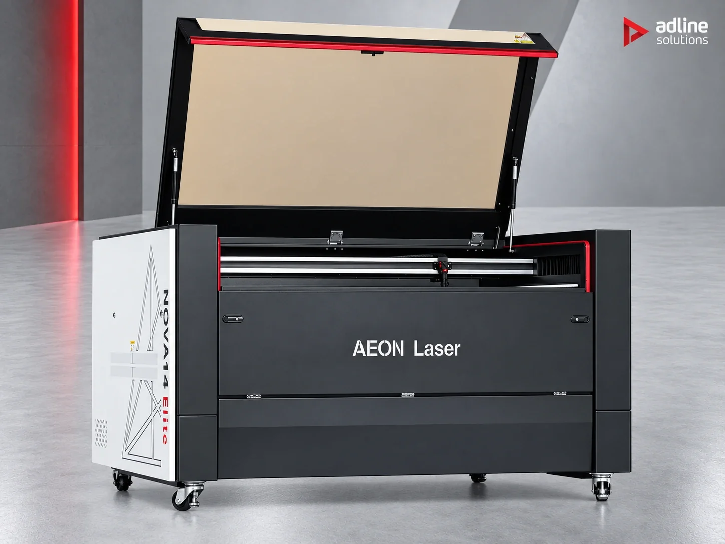 CO₂ laser AEON Nova14 Elite, pohled 2