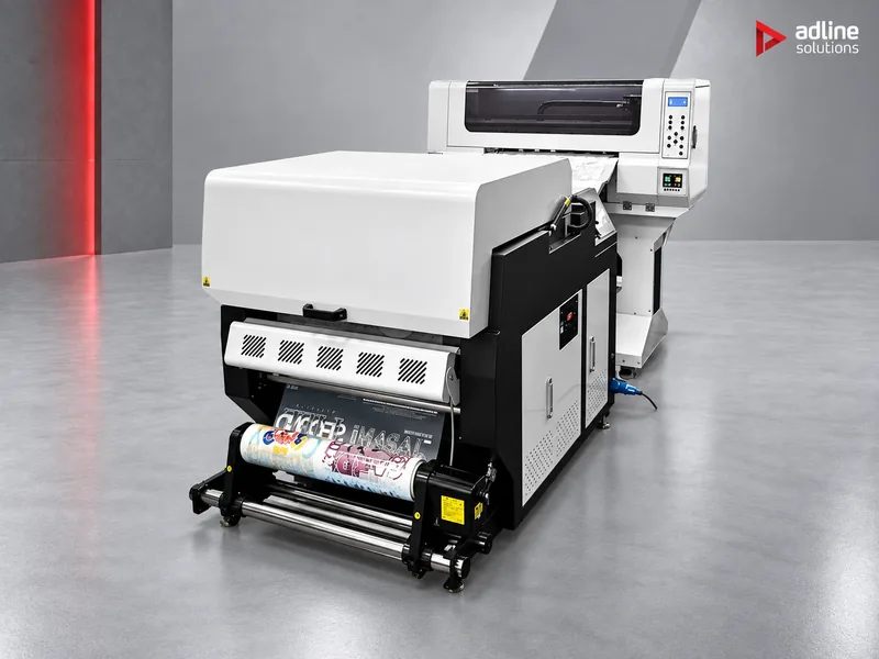 DTF-Z600 Pro Max Direct-to-Film Transfer Printer — product photograph from Adline 2026 catalogue