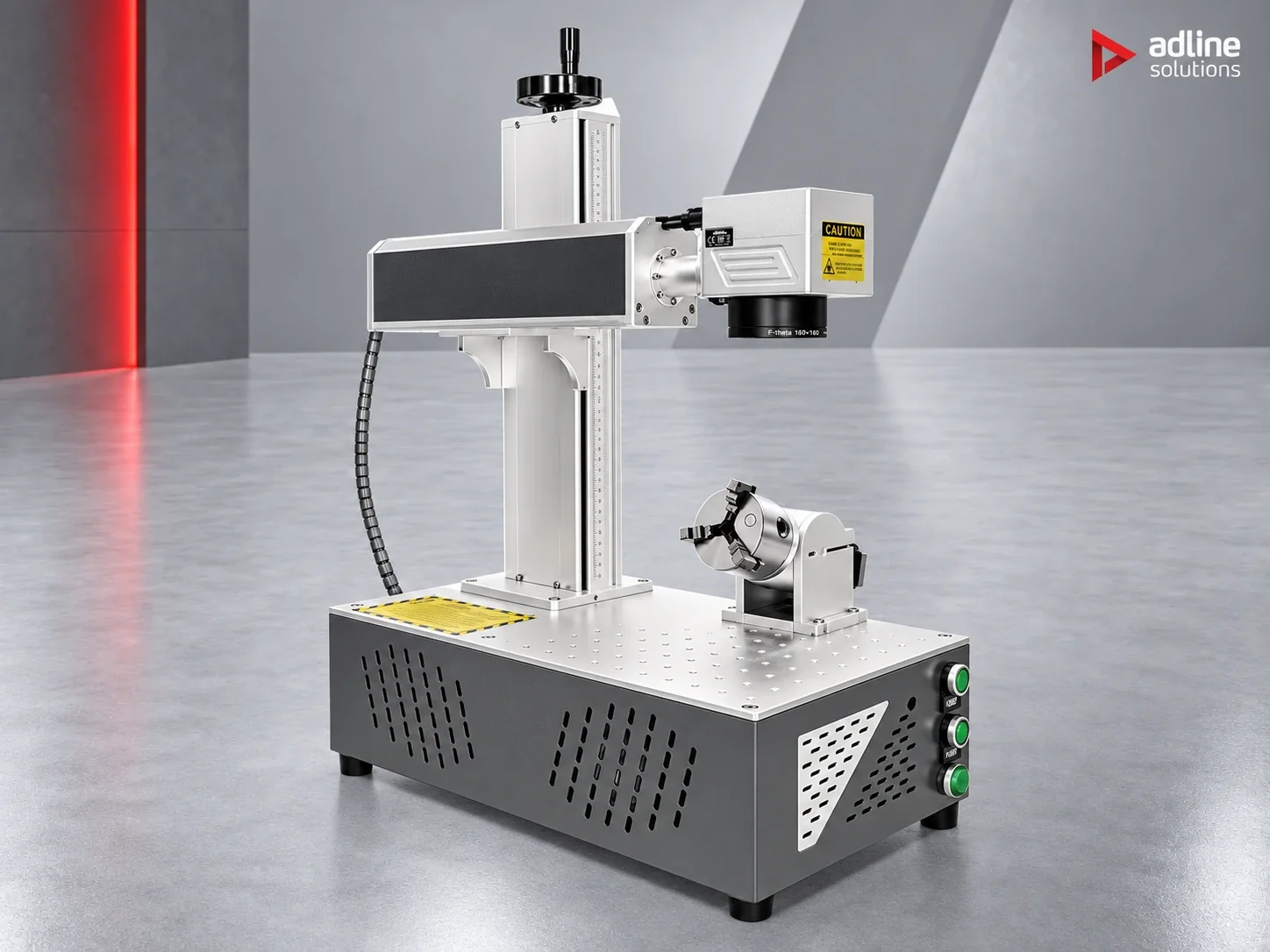 Fiber LM-S Faserlaser-Markiermaschine – Produktfoto aus dem Adline-Katalog 2026