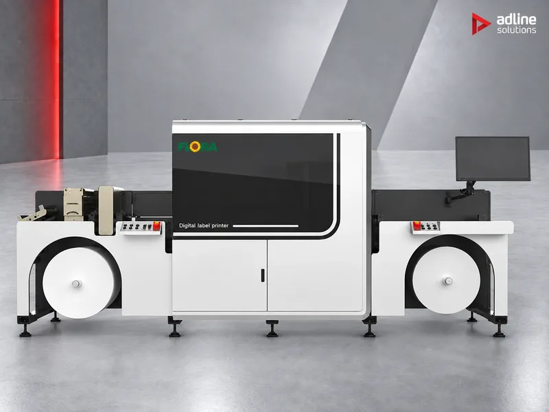 Flora J-350GT UV Digital Label Press