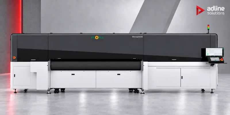 Flora Rhino 2500 Single-Pass Corrugated Board Printer
