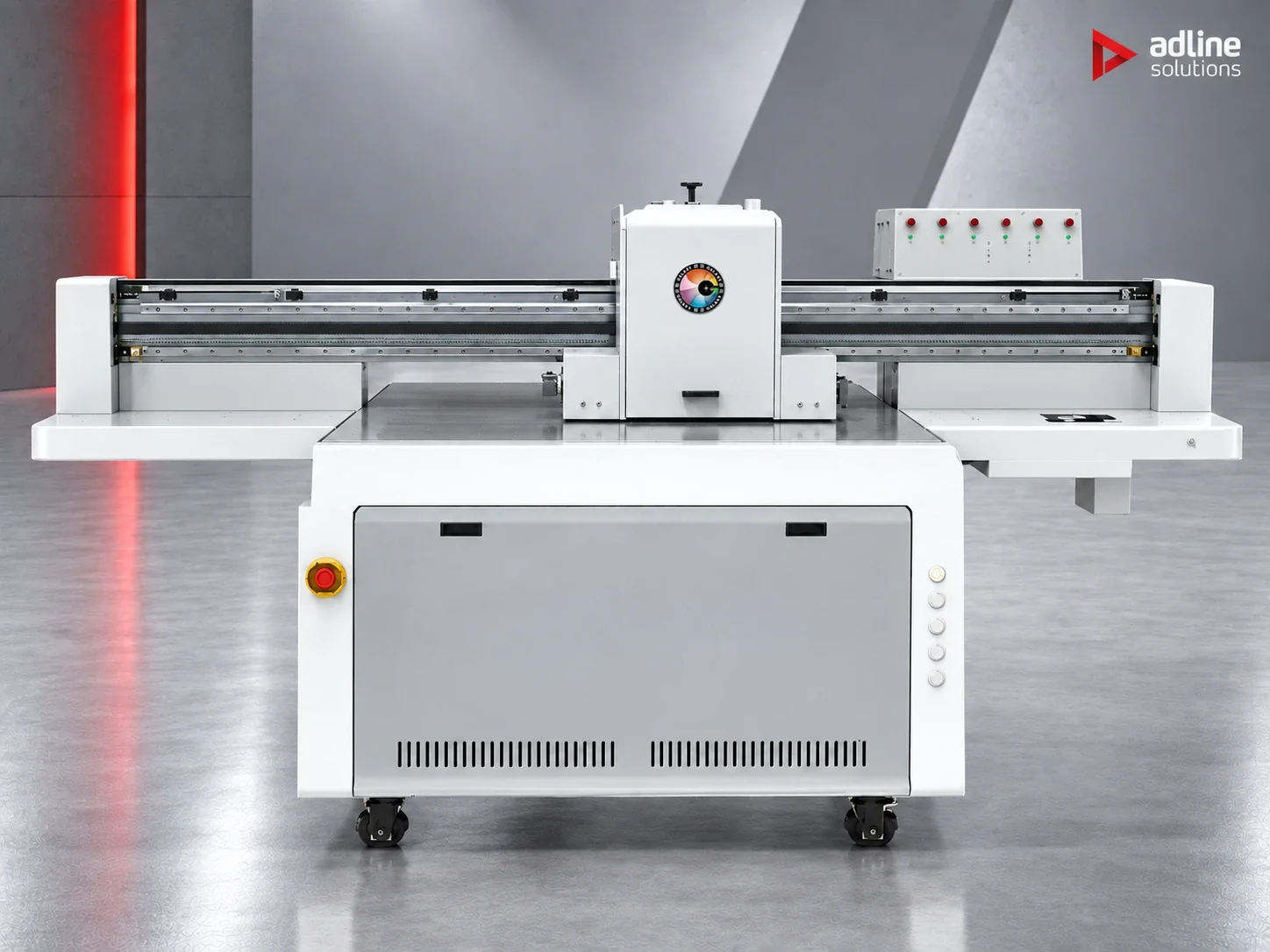 Ploter UV płaski Galaxy UD-1300BXV F13, stół 1250 × 1240 mm