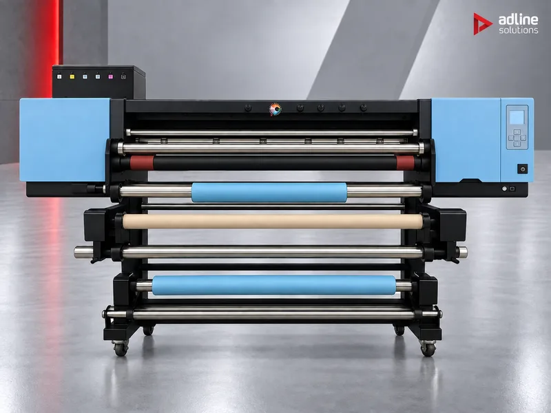 UD-13R3CLV 4-in-1 UV Printer — product photograph from Adline 2026 catalogue
