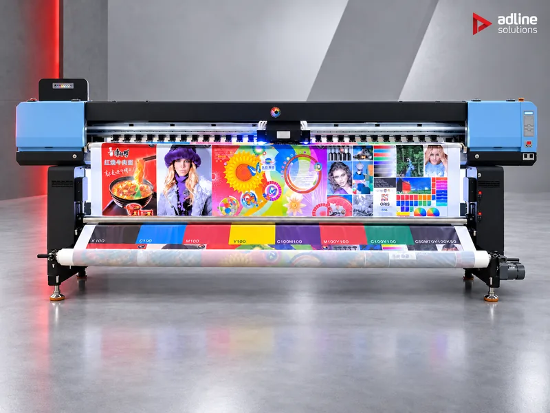 Galaxy UD-3200BEW 3.2 m Roll-to-Roll UV LED Printer