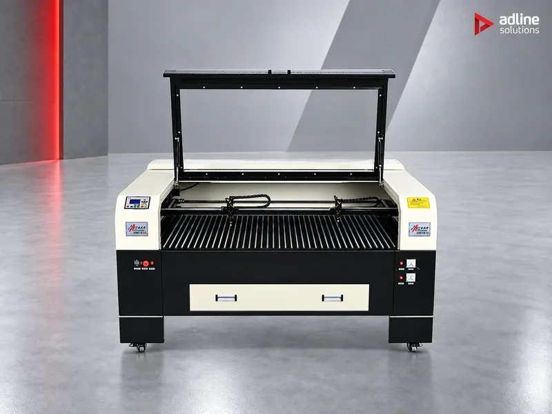 Hanma HM-1610 CO2 laser engraver, representative HM Series model; configurations vary