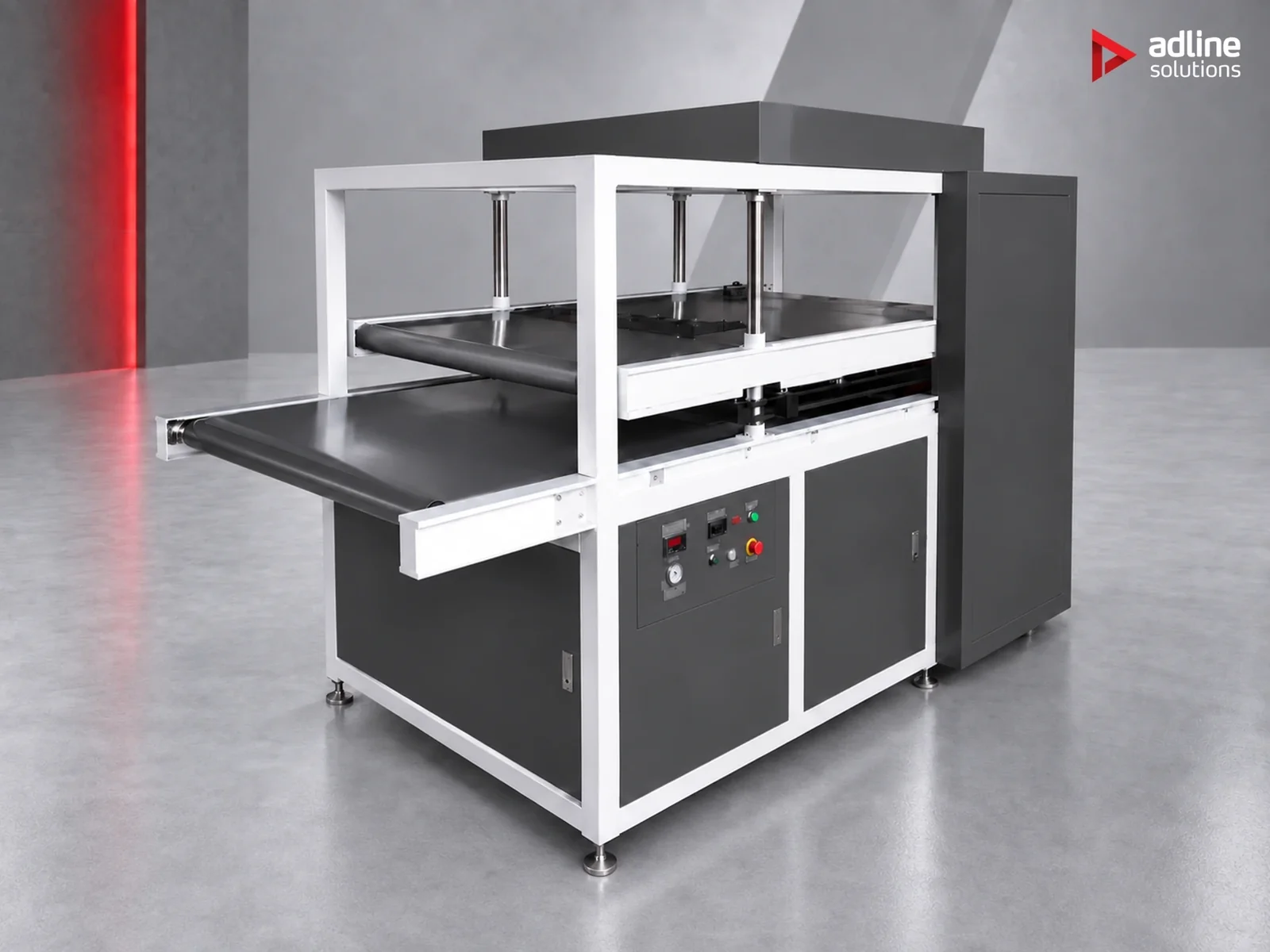 MPP Series Paper Laminating Press — representative series photograph from Adline 2026 catalogue; configuration may vary