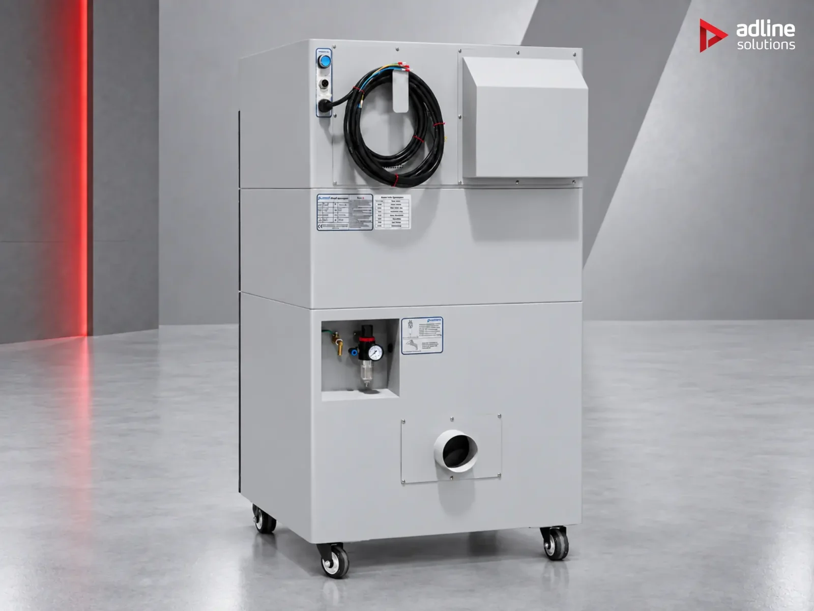 PURE-AIR PA-D1600 rear view