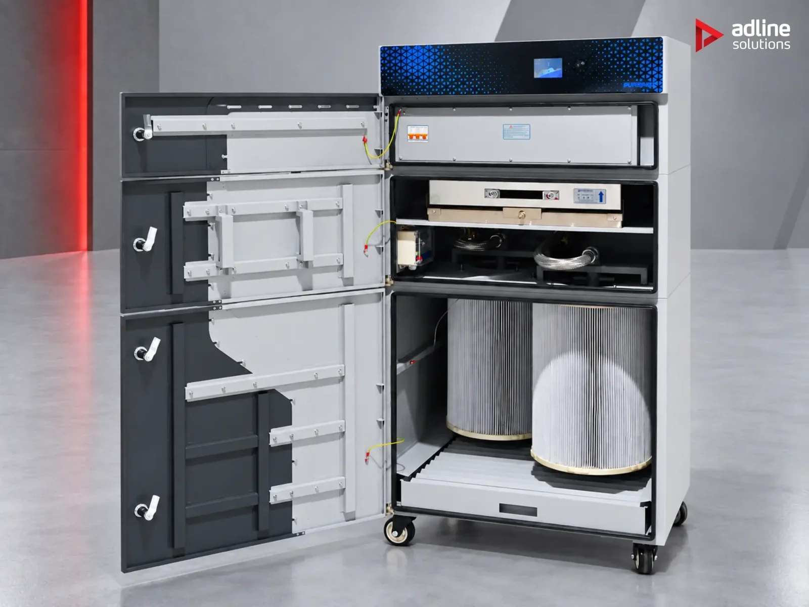 PURE-AIR PA-D1600 open filtration cabinet