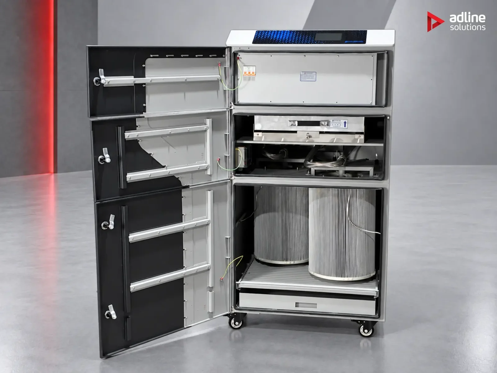 PURE-AIR PA-D1600i open filtration cabinet