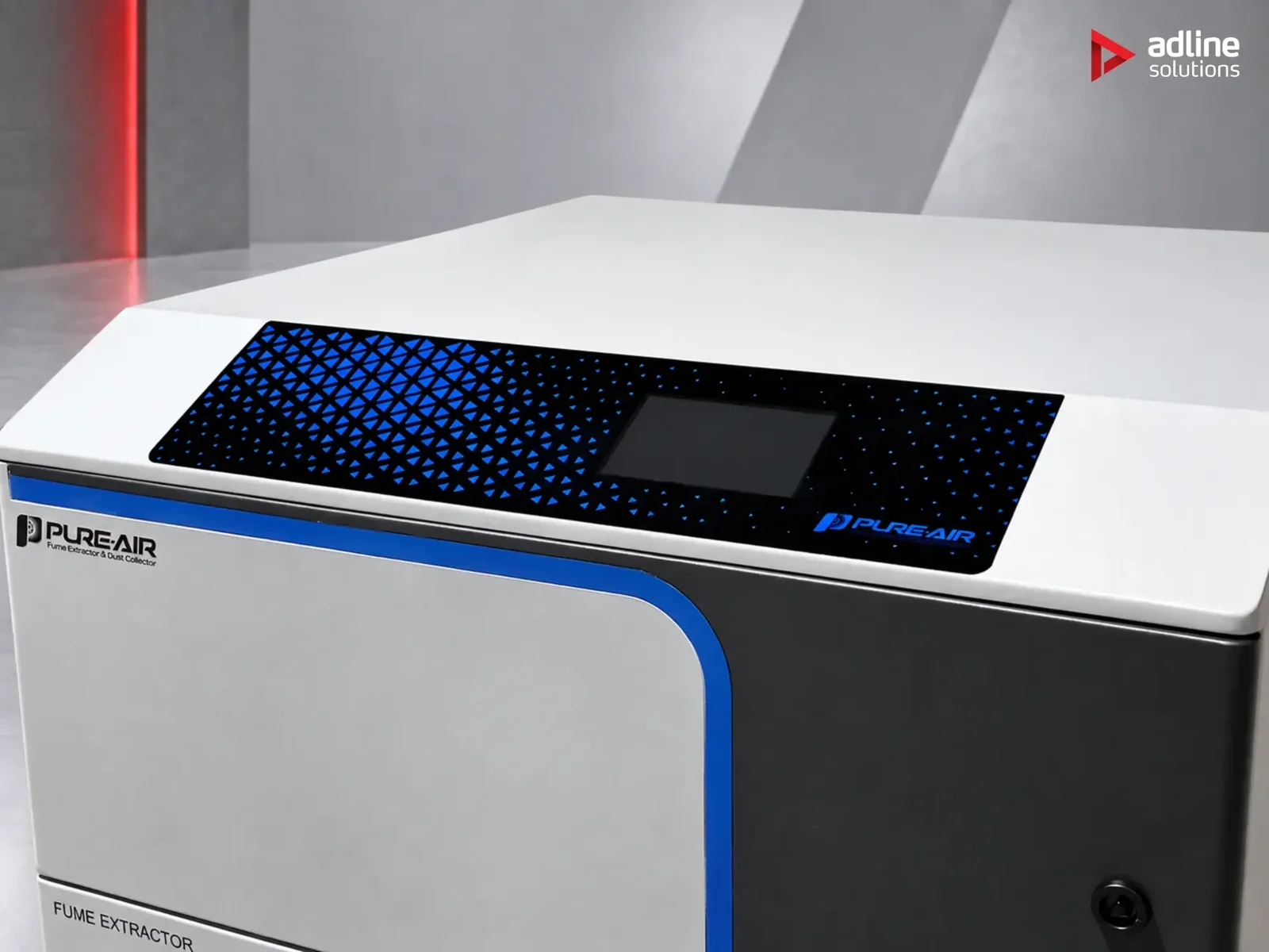 PURE-AIR PA-D1600i control panel close-up