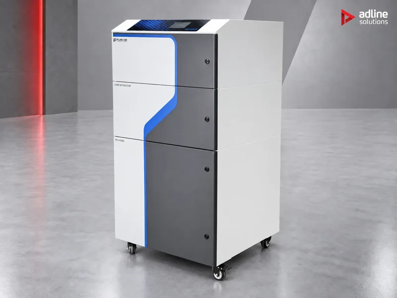 PURE-AIR PA-D1600i Fume & Dust Extractor