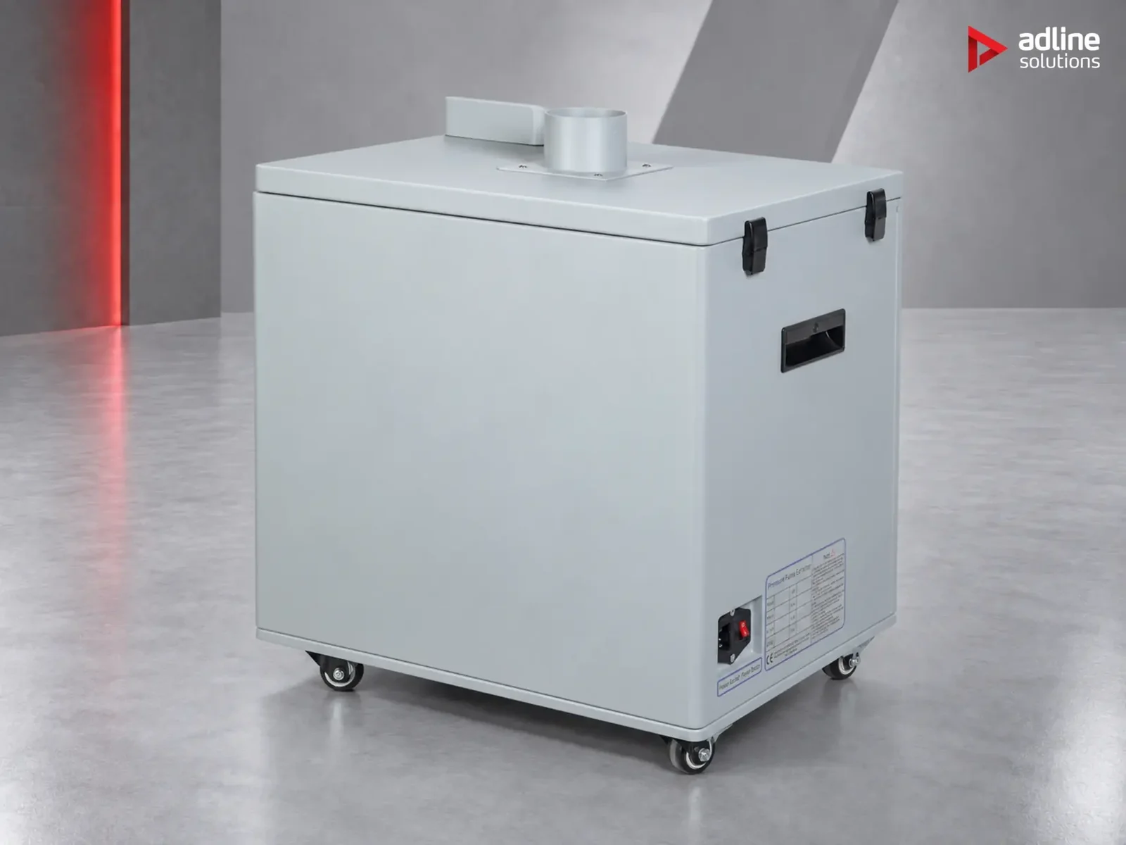 PURE-AIR PA-D350 rear three-quarter view