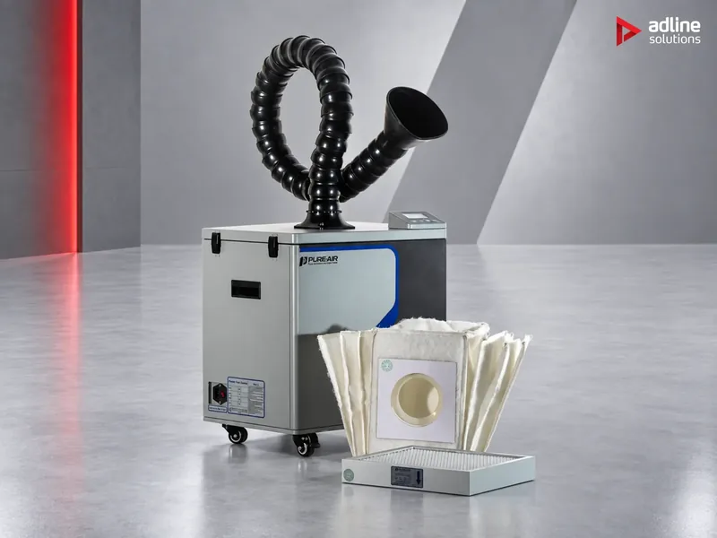 PURE-AIR PA-D350 Fume & Dust Extractor