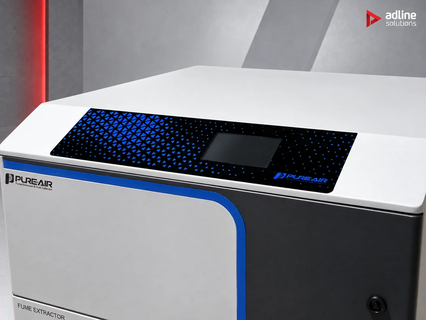 PURE-AIR PA-DFS2400i — intelligent control panel detail