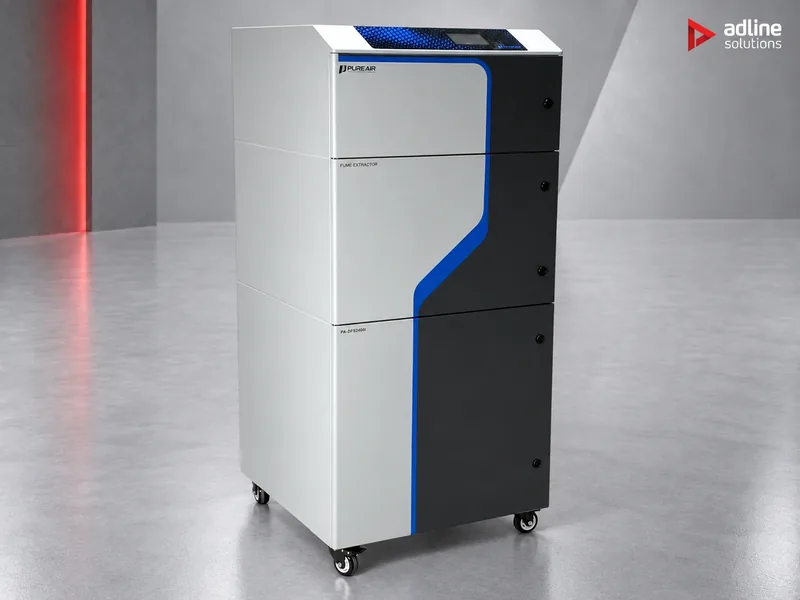 PURE-AIR PA-DFS2400i Fume & Dust Extractor