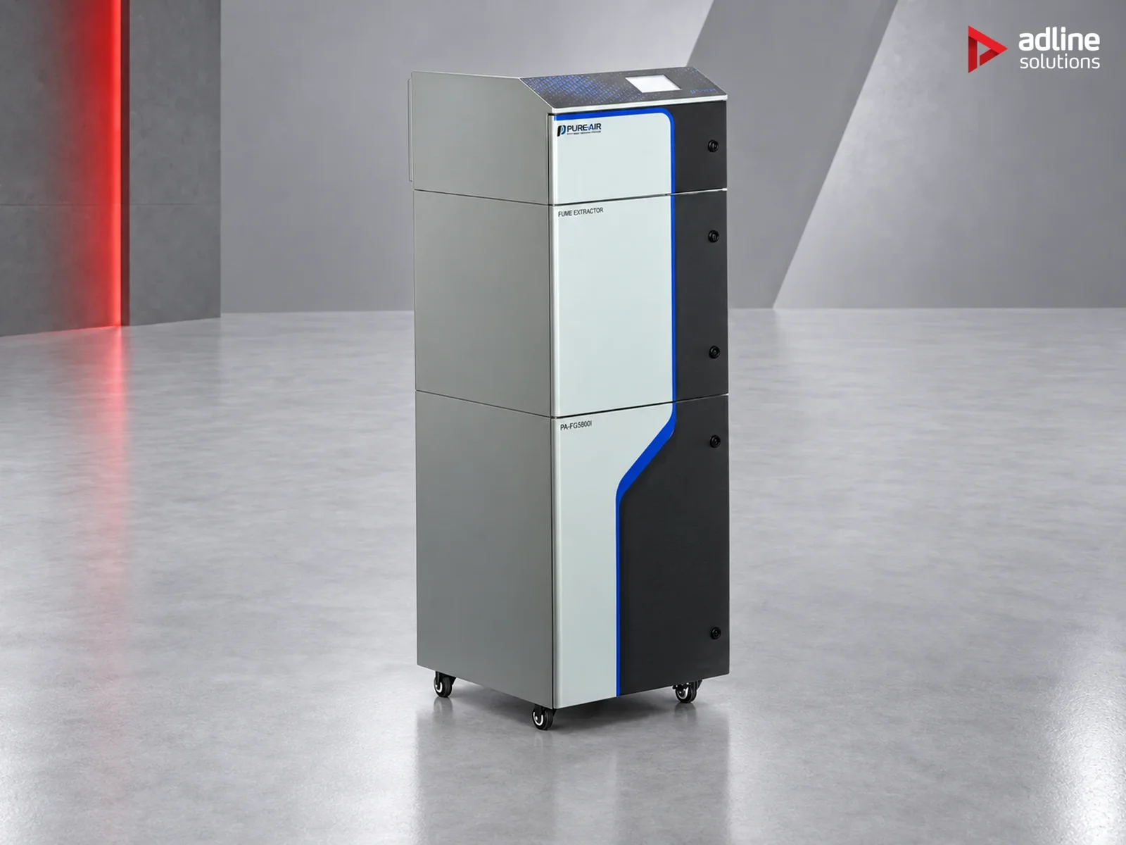 PURE-AIR PA-DFS800i fume extractor — front view