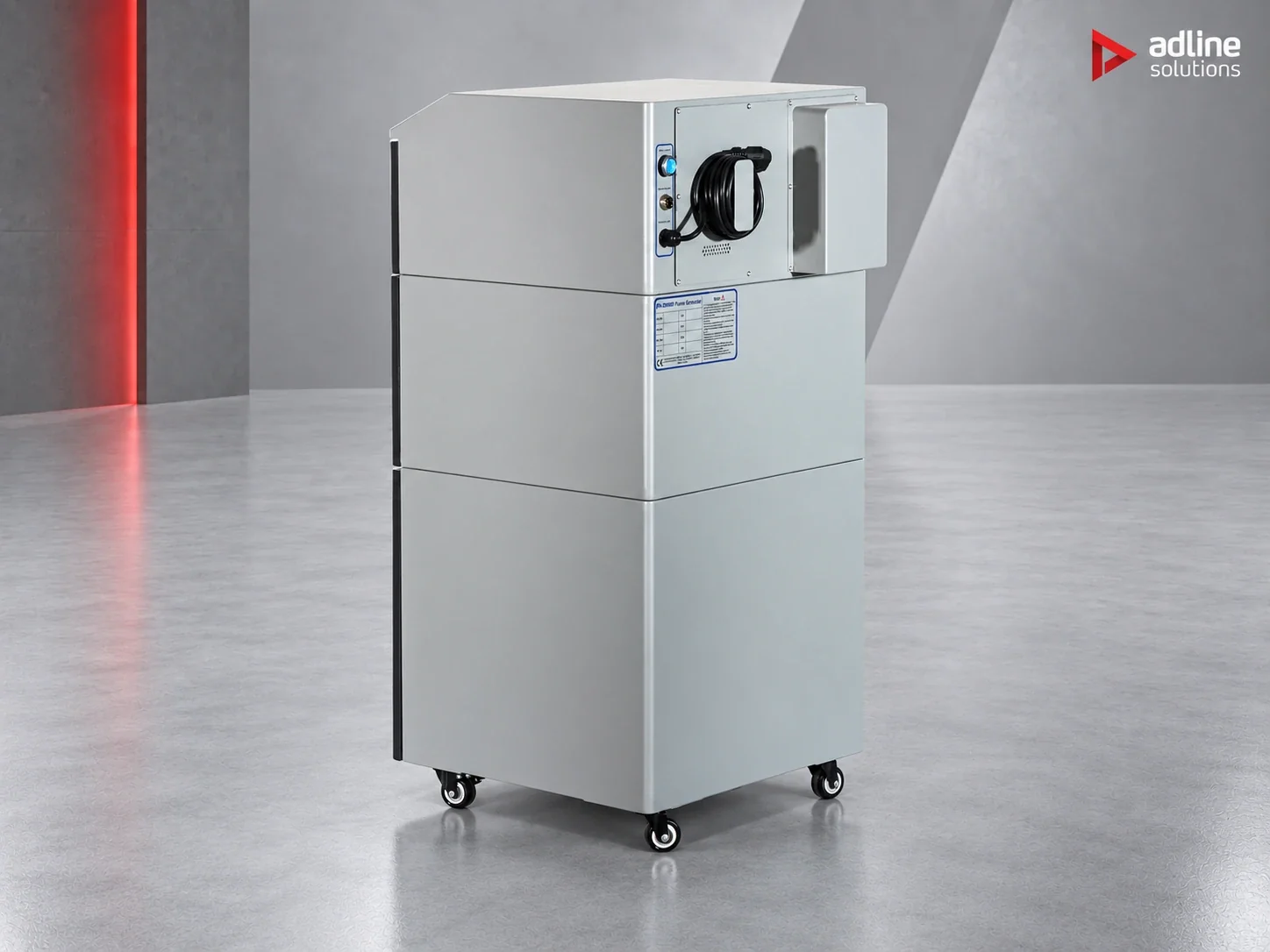 PURE-AIR PA-DS800i — rear view and connections