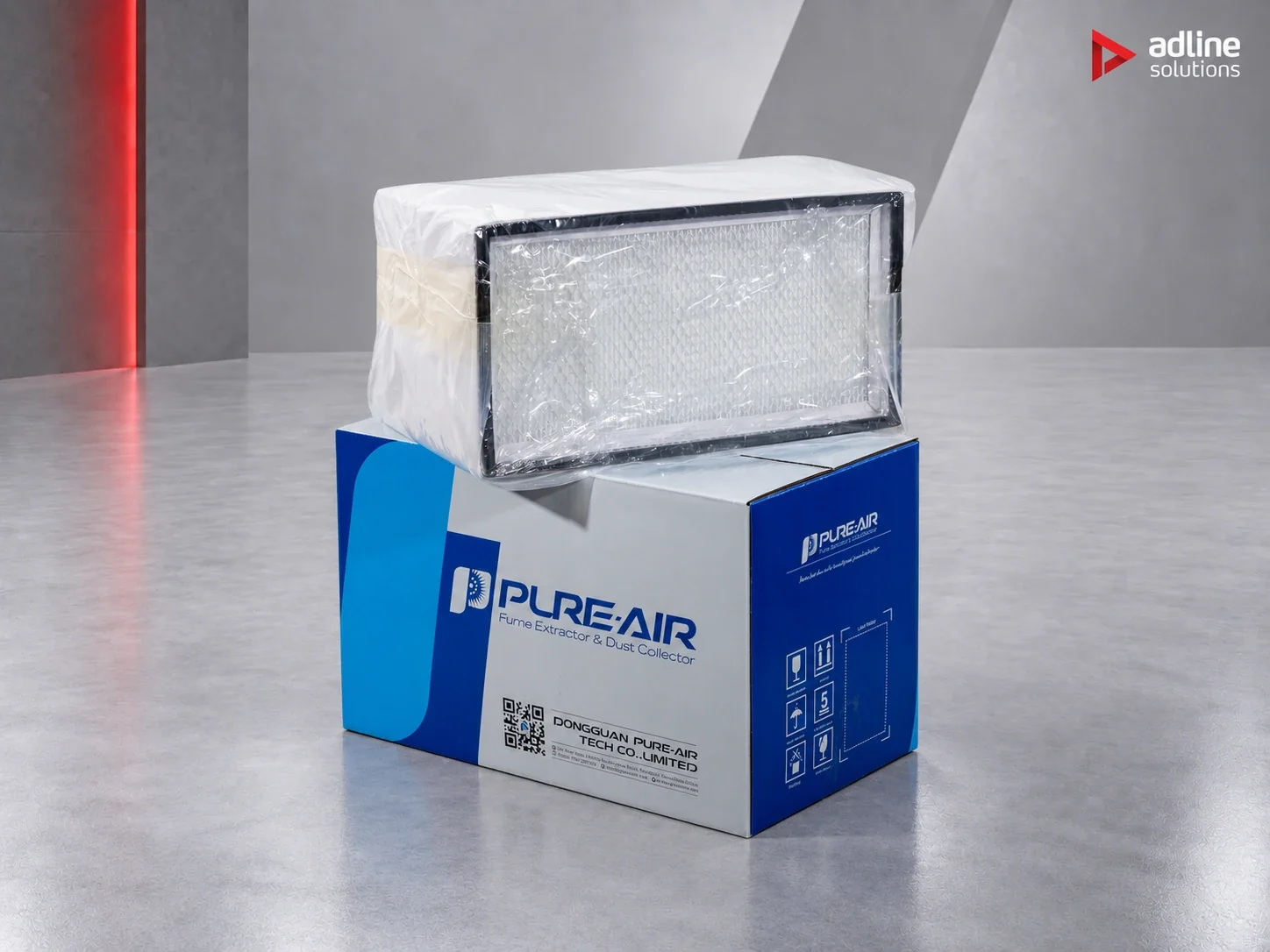 PURE-AIR PA-F250s packaged replacement filter set