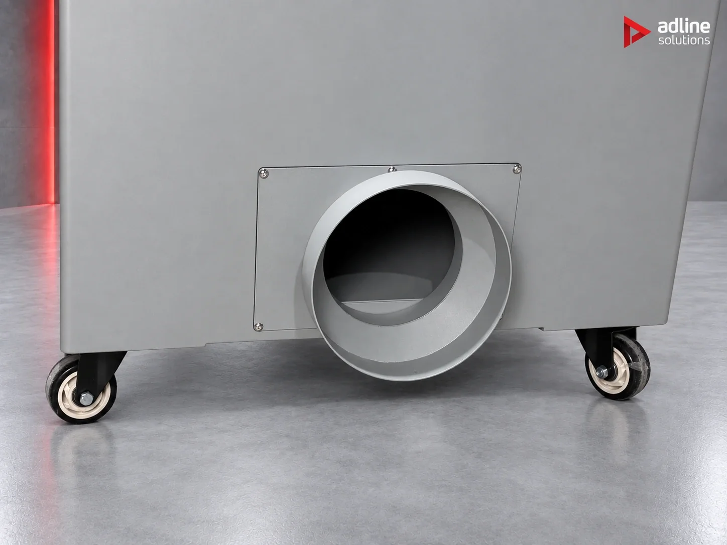 PURE-AIR PA-FS2400 fume and dust extractor — extraction outlet detail
