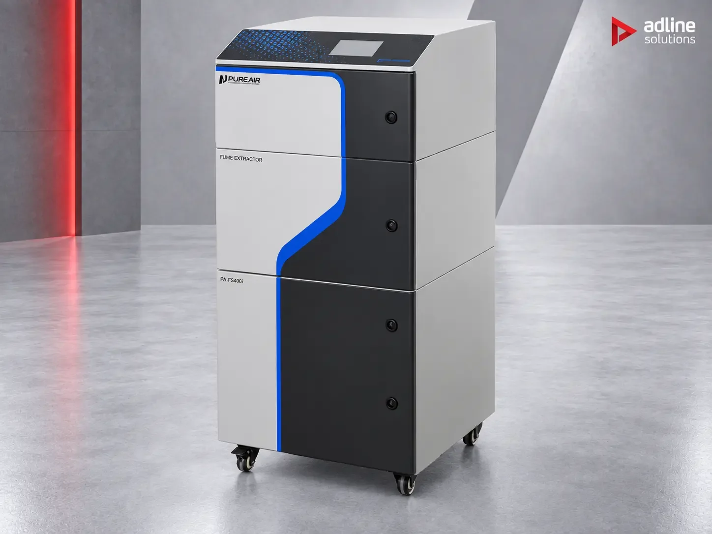 PURE-AIR PA-FS400i Fume & Dust Extractor — industrial fume extractor supplied by Adline Solutions
