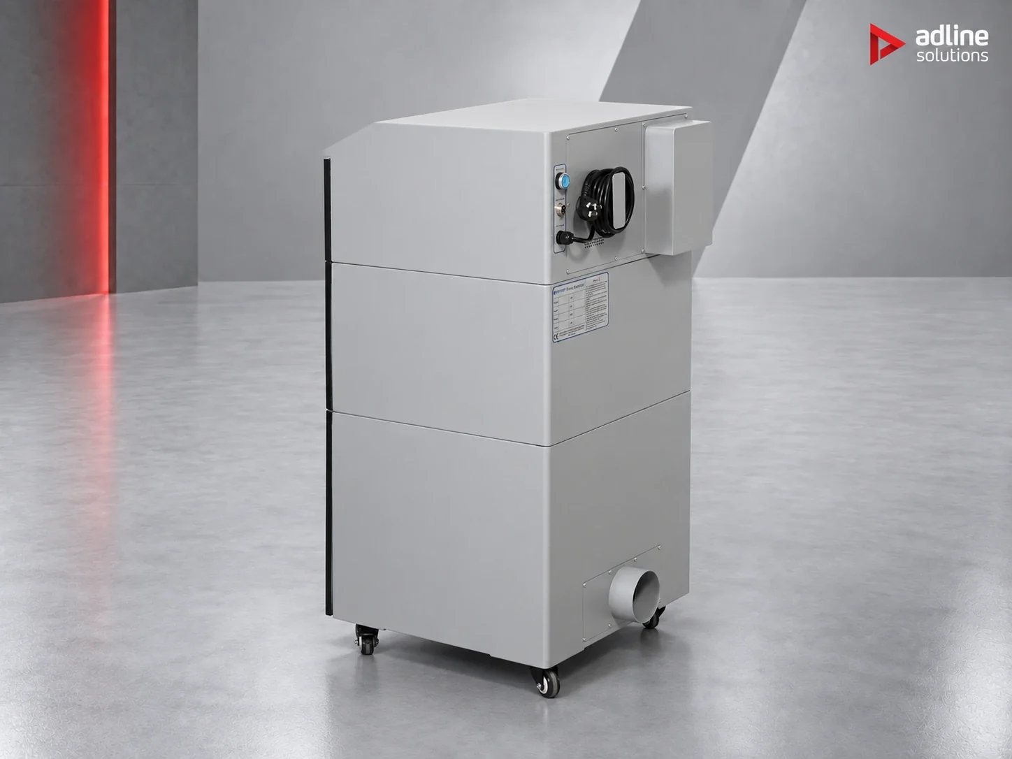 PURE-AIR PA-FS800i — full rear three-quarter view