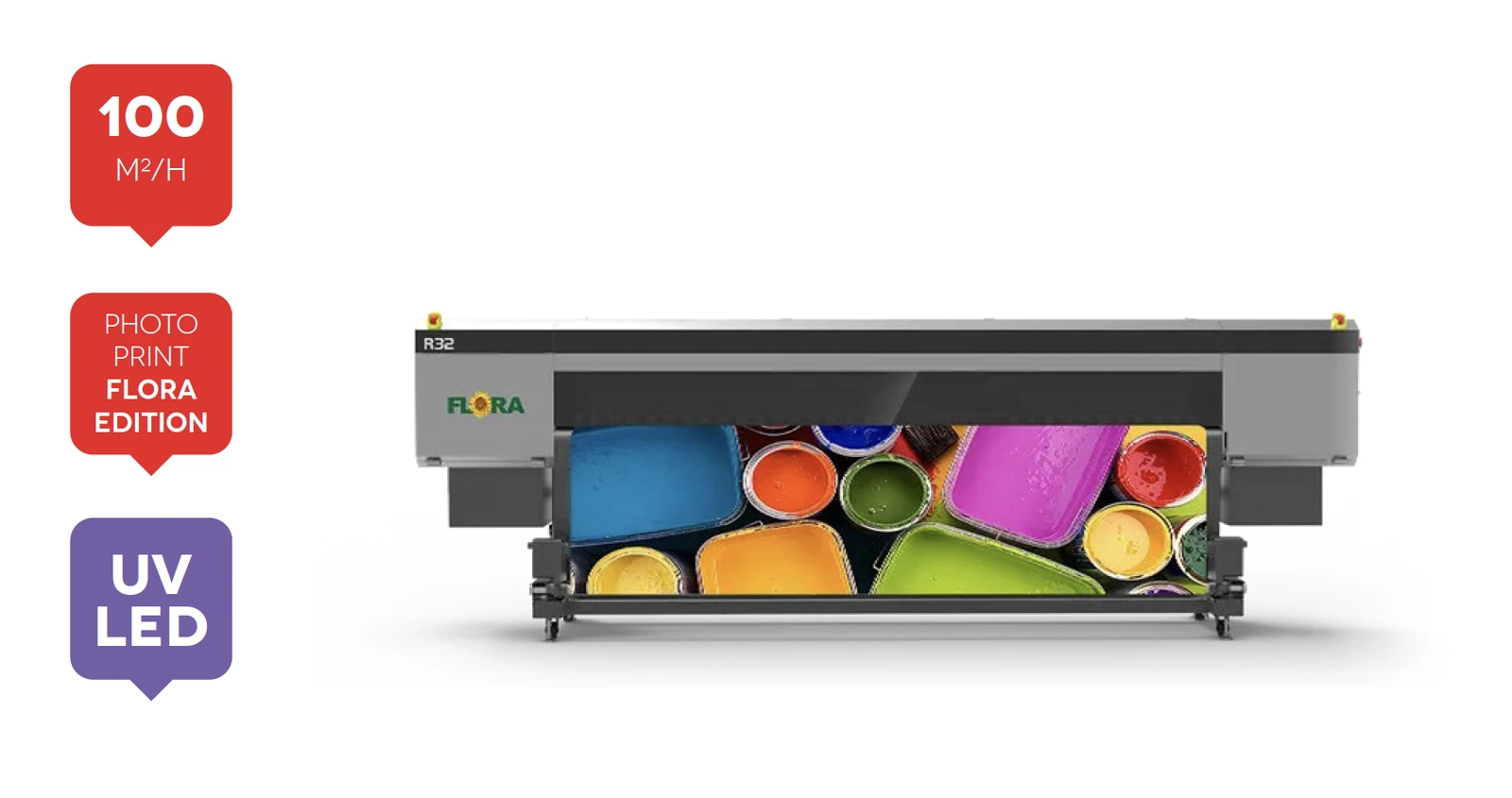 Flora R20 / R32 UV Roll-to-Roll Printer