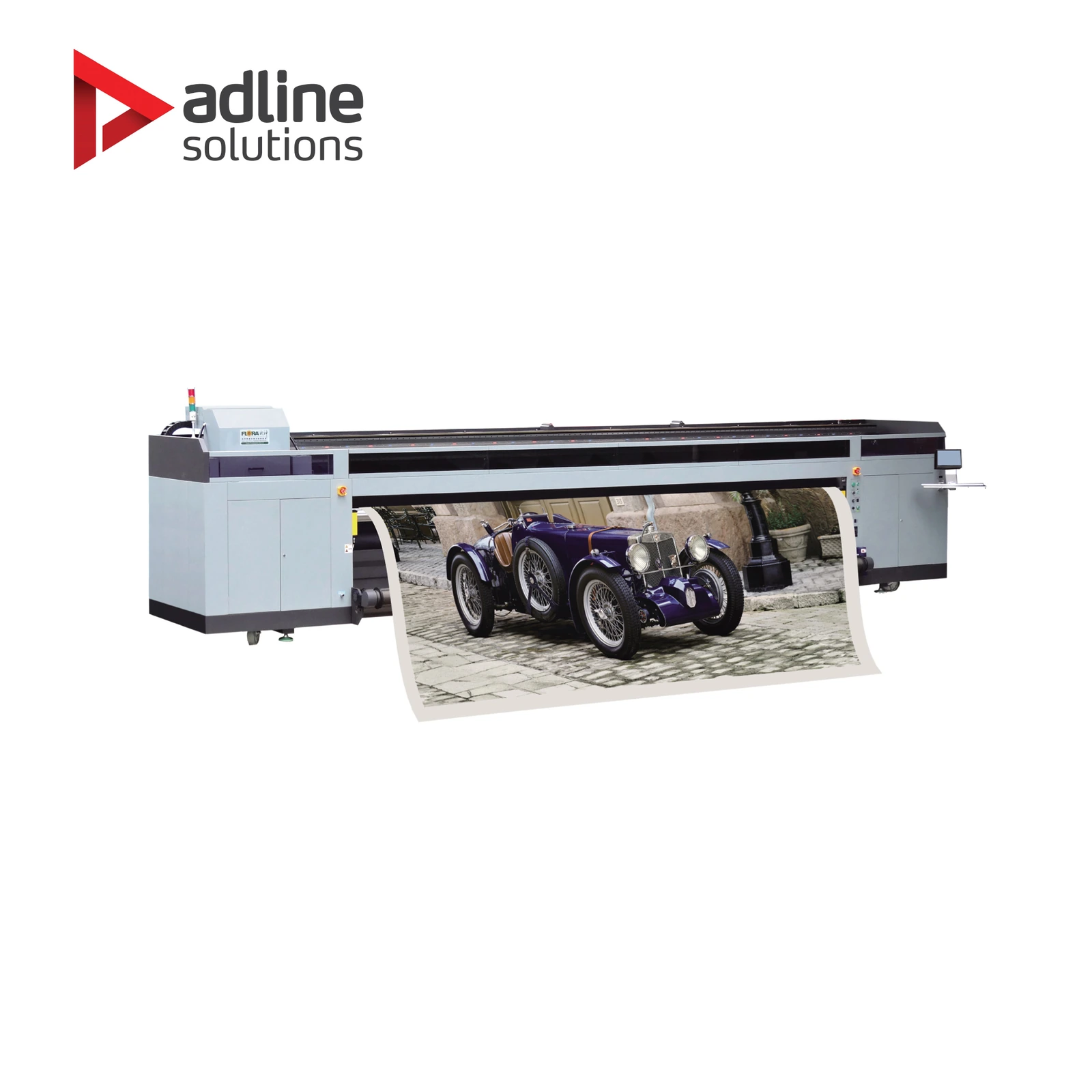 Flora Xtra3300 3.3 m roll-to-roll UV LED printer