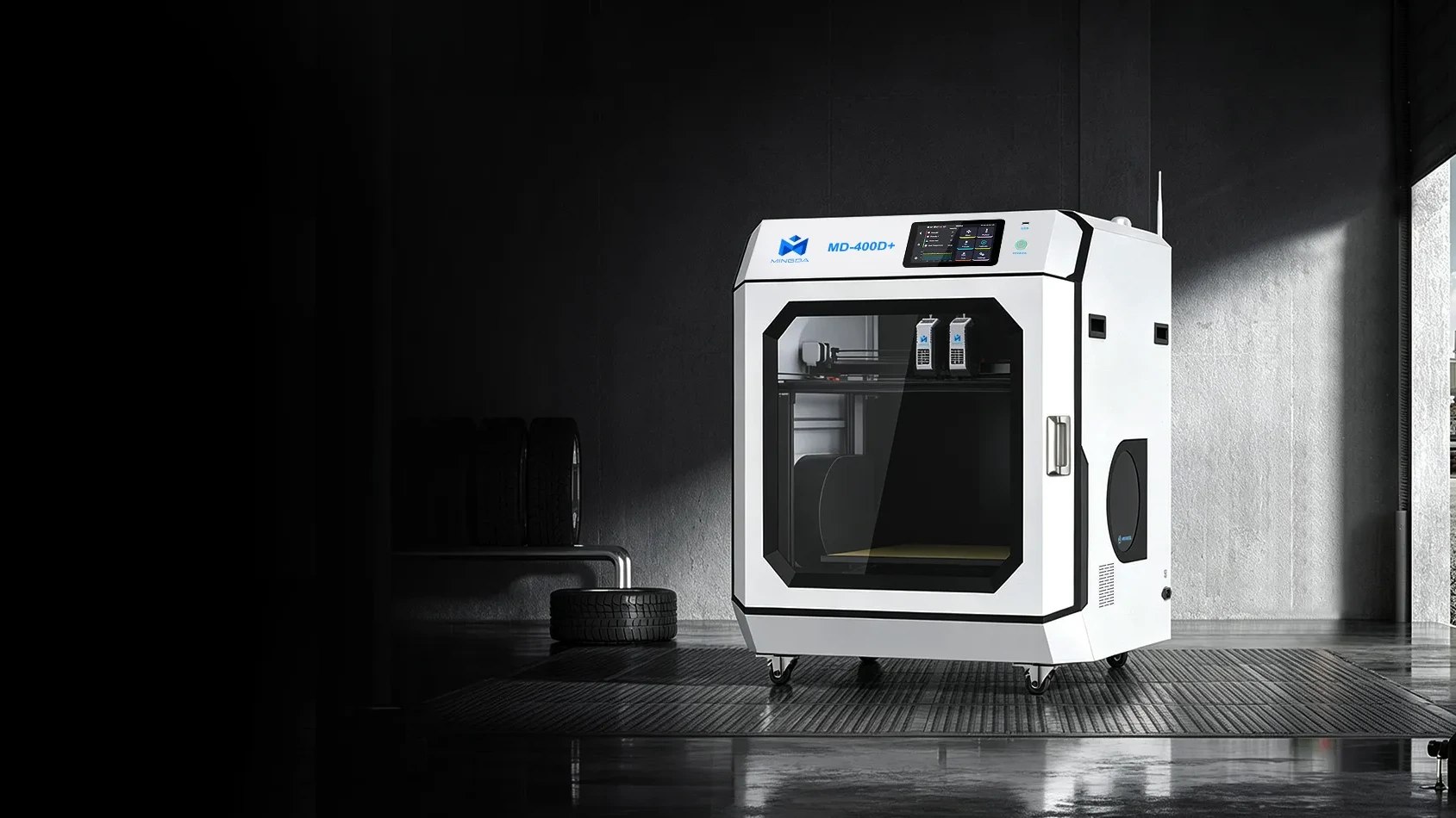 MINGDA MD-400D+ industrial IDEX 3D printer